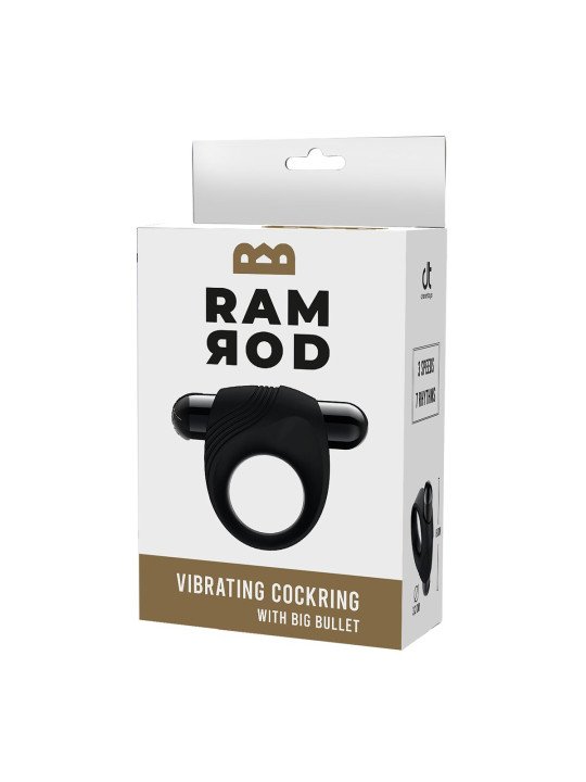 Anillo para el Pene Dream Toys Ramrod Negro