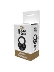 Anillo para el Pene Dream Toys Ramrod Negro