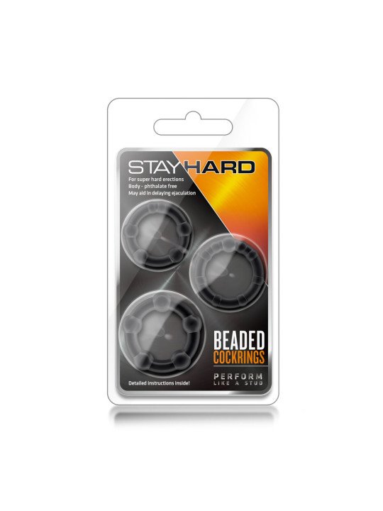 Anillo para el Pene Blush Stay Hard Negro