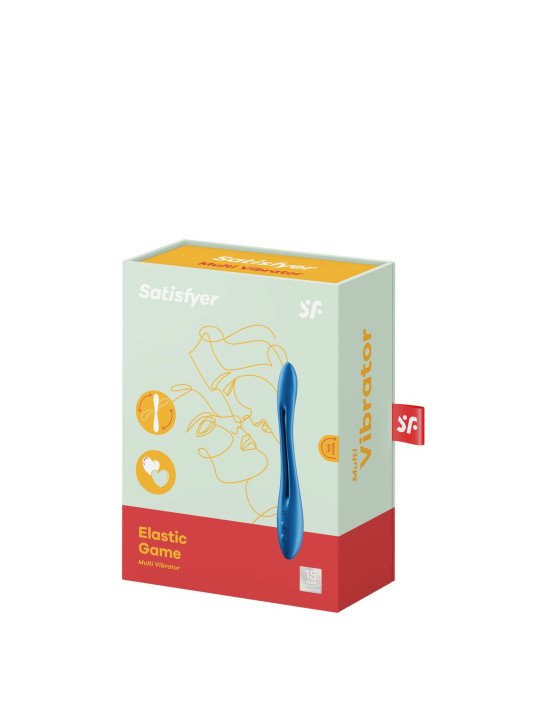 Anillo para el Pene Satisfyer Elastic Game Azul