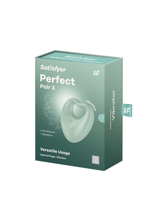Anillo para el Pene Satisfyer Perfect Pair 3 Verde