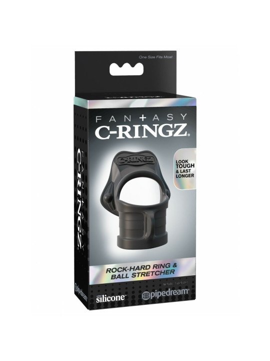 Anillo para el Pene Pipedream Fantasy C-Ringz Negro