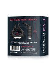 Anillo para el Pene Forto Negro (Talla única)