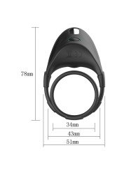 Anillo para el Pene Forto Azul (Talla única)