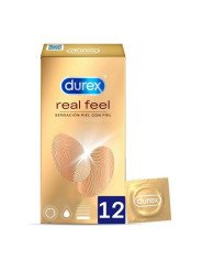 Preservativos Durex Real Feel Sin látex (12 uds)