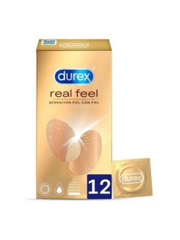 Preservativos Durex Real Feel Sin látex (12 uds)