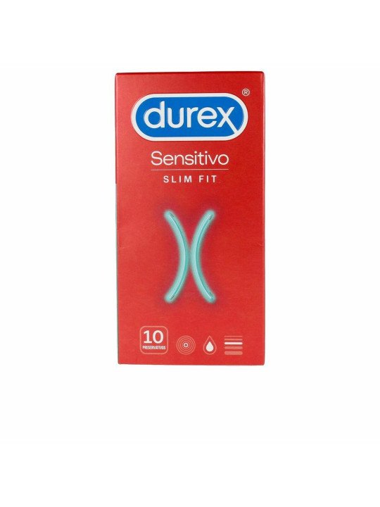 Preservativos Sensitivo Suave Durex Slim Fit (10 uds)