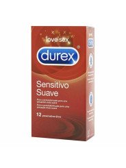 Preservativos Durex Sensitivo Suave Ø 5,6 cm (12 uds)