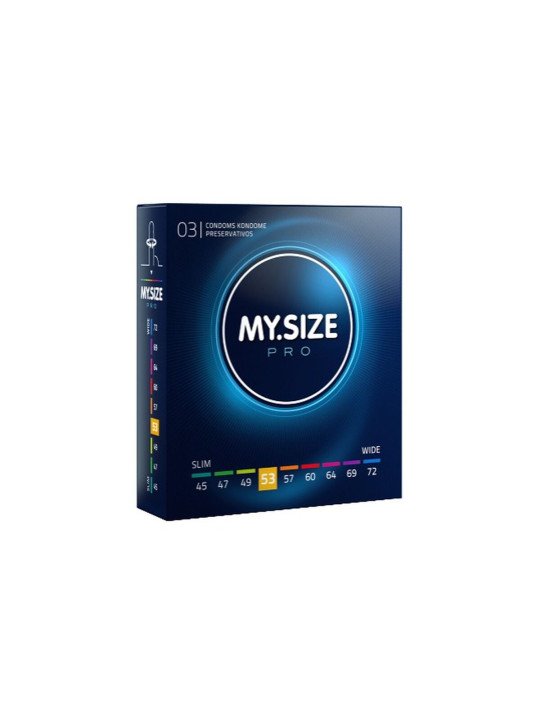 Preservativos My Size Pro 3 Unidades