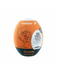 Huevo Masturbador Satisfyer Crunchy Naranja