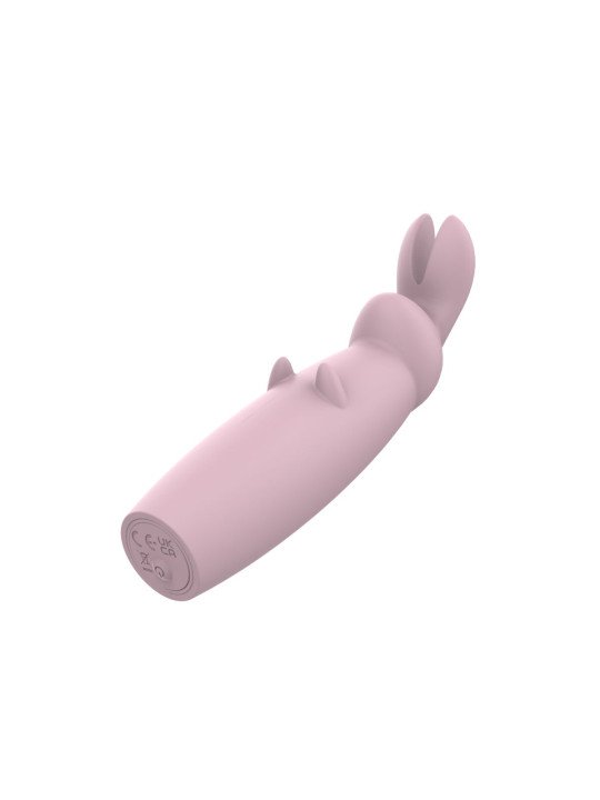 Mini Vibrador Dream Toys Nude Hazel Rabbit Rosa