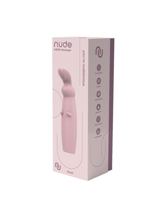 Mini Vibrador Dream Toys Nude Hazel Rabbit Rosa