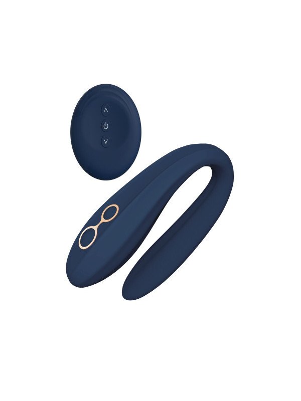 Vibrador para Parejas Dream Toys Goddess Collection Azul