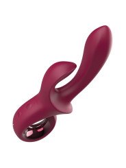 Vibrador Doble Estimulación Dream Toys Glam Rojo