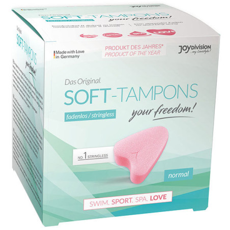 Joydivision Soft-Tampons - Tampones Originales Love / 3 uds