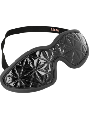 Begme - Black Edition Antifaz Elástico con Forro de Neopreno