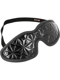 Begme - Black Edition Antifaz Elástico con Forro de Neopreno