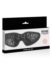Begme - Black Edition Antifaz Elástico con Forro de Neopreno
