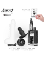 Kit Darkest Temptation 2 Extreme: plug hueco negro, anillo de cuero con tachuelas, anillo para pene y spray BlackHole