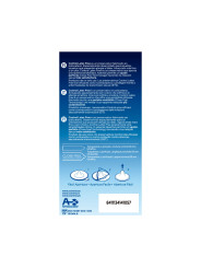Reverso de la caja Control Latex Free con la anchura nominal de 58 mm y el sello Close Feel Technology