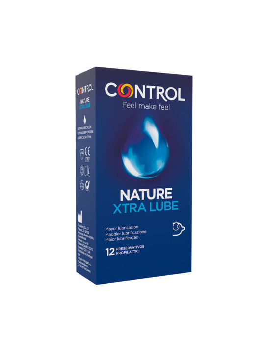 Control - Extra Lube Preservativos 12 Unidades