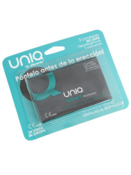 Uniq - Smart Preservativos Pre-Erección sin Latex 3 Unidades