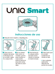 Uniq - Smart Preservativos Pre-Erección sin Latex 3 Unidades