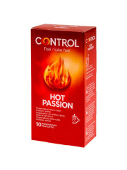 Control - Hot Passion Preservativos Efecto Calor 10 Unidades