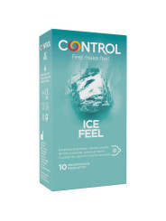 Control - Ice Feel Preservativos Efecto Frio 10 Unidades