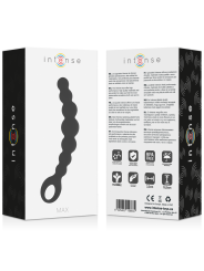 Intense Anal Beads Max: bolas anales de silicona 18,5 cm