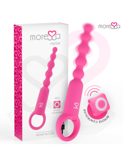 Moressa - Ronie Potente Rosario Anal Control Remoto Rosa