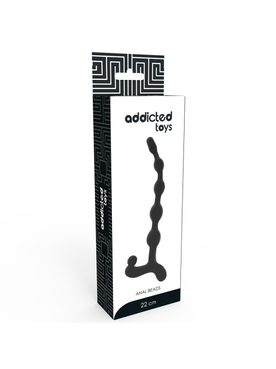 Addicted Toys - Bolas Anales 22 cm Negro