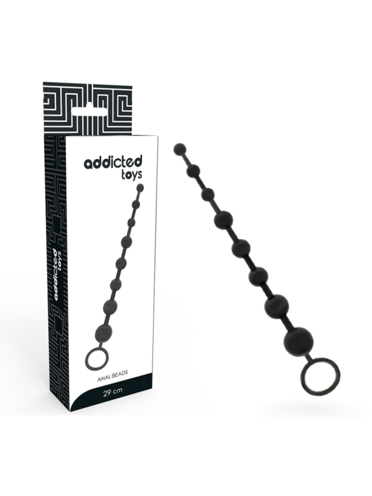 Addicted Toys - Anal Beads 29 cm Negro