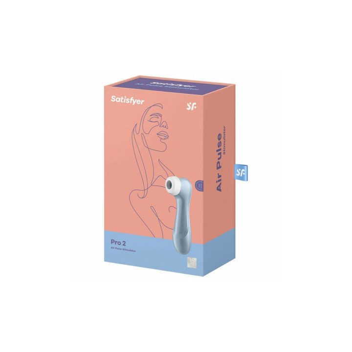 Succionador de Clítoris Satisfyer Pro 2 Air Pulse Azul