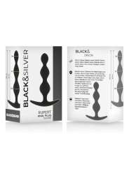 Black&Silver - Rupert Cadena Bolas Anales 10 cm