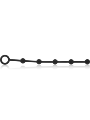 Black&Silver - Korg Rosario Anal Iniciacion Silicona 21 cm