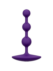 Romp - Amp Purple Bolas Anales Flexibles de Silicona 12,5 cm Morado