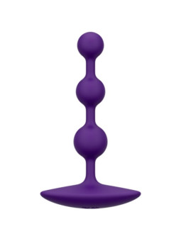 Romp - Amp Purple Bolas Anales Flexibles de Silicona 12,5 cm Morado