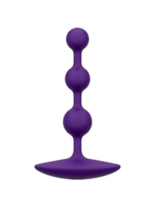 Romp - Amp Purple Bolas Anales Flexibles de Silicona 12,5 cm Morado