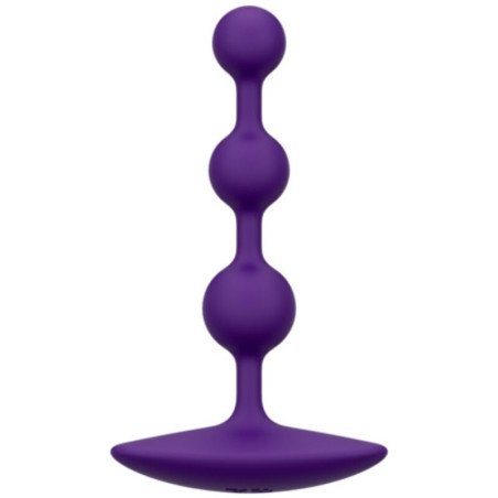Romp - Amp Purple Bolas Anales Flexibles de Silicona 12,5 cm Morado