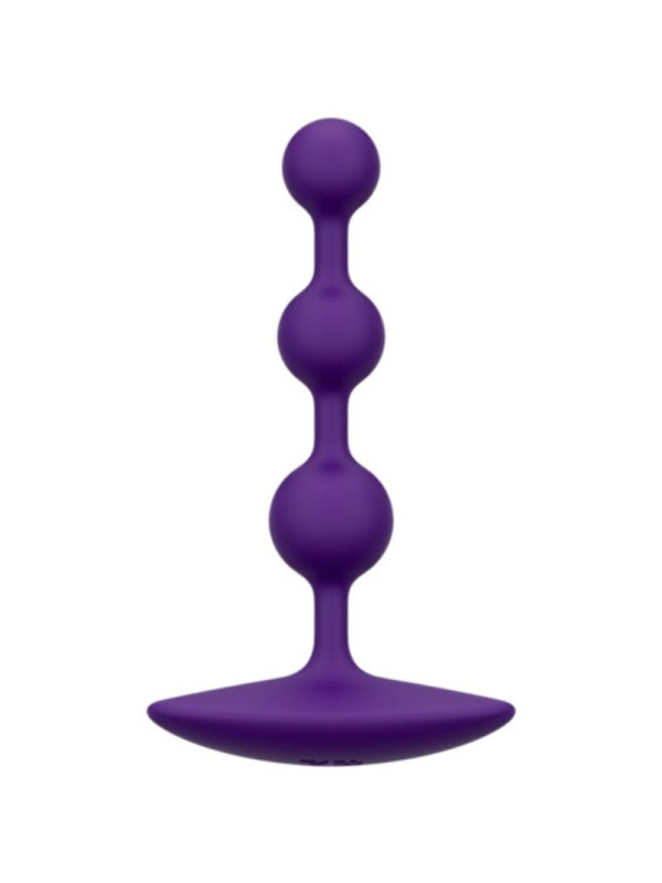 Romp - Amp Purple Bolas Anales Flexibles de Silicona 12,5 cm Morado