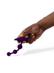 Romp - Amp Purple Bolas Anales Flexibles de Silicona 12,5 cm Morado
