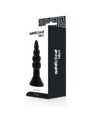 Addicted Toys - Anal Plug 17 cm Negro