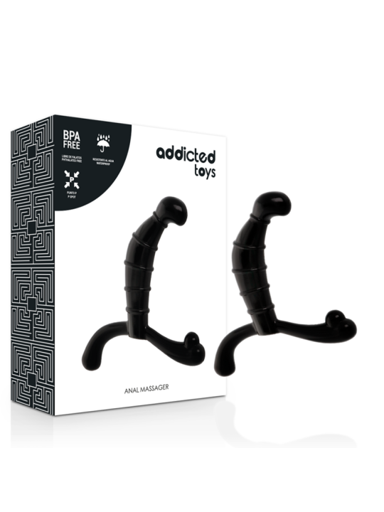 Addicted Toys - Prostate Anal Pleasure Negro