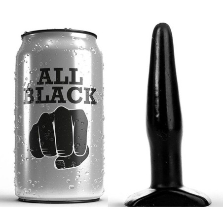 All Black - Plug Negro 11 cm