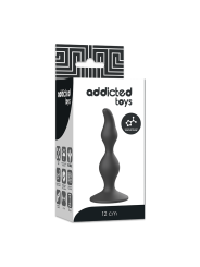 Plug Anal Addicted Toys 12 cm – Silicona Grado Médico