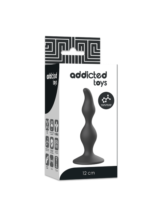 Plug Anal Addicted Toys 12 cm – Silicona Grado Médico