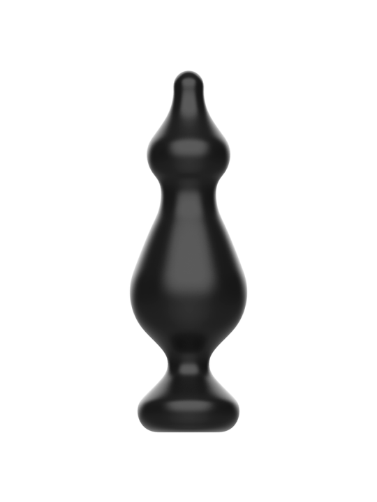 Plug anal negro cónico Addicted Toys 13.6 x 4.5 cm para iniciación anal
