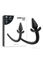 Embalaje original y plug anal cola cachorro Addicted Toys Tail
