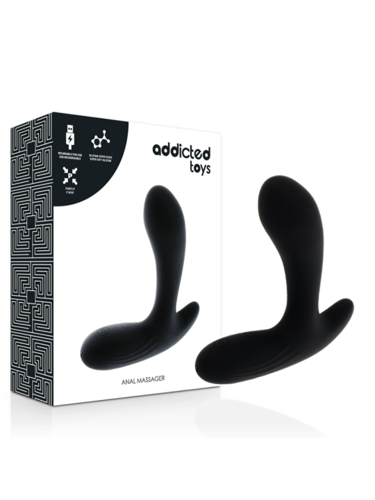 Addicted Toys - Anal Massager Black Vibration